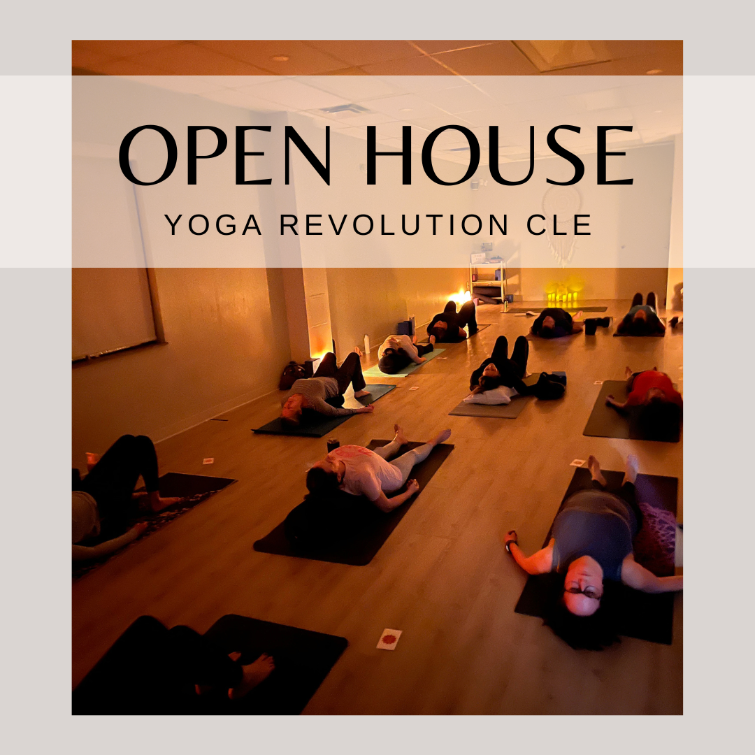 Yoga Revolution CLE spring open house 2024